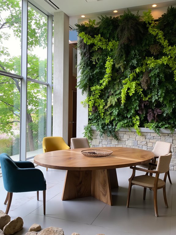 nature enhanced office productivity