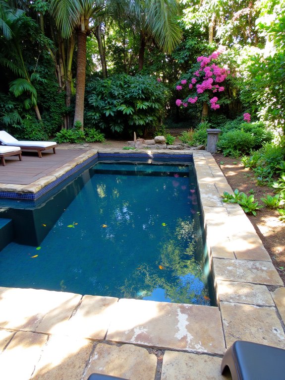 nature infused luxury swimming pool