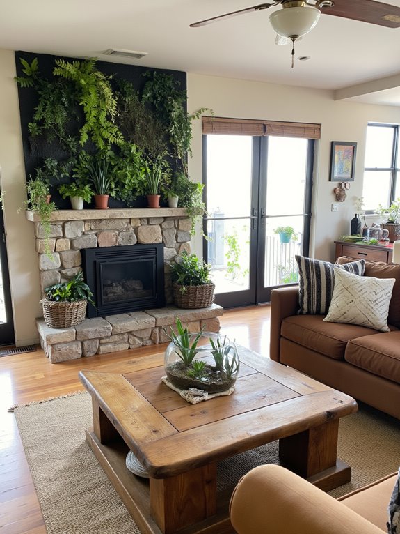 nature inspired indoor living