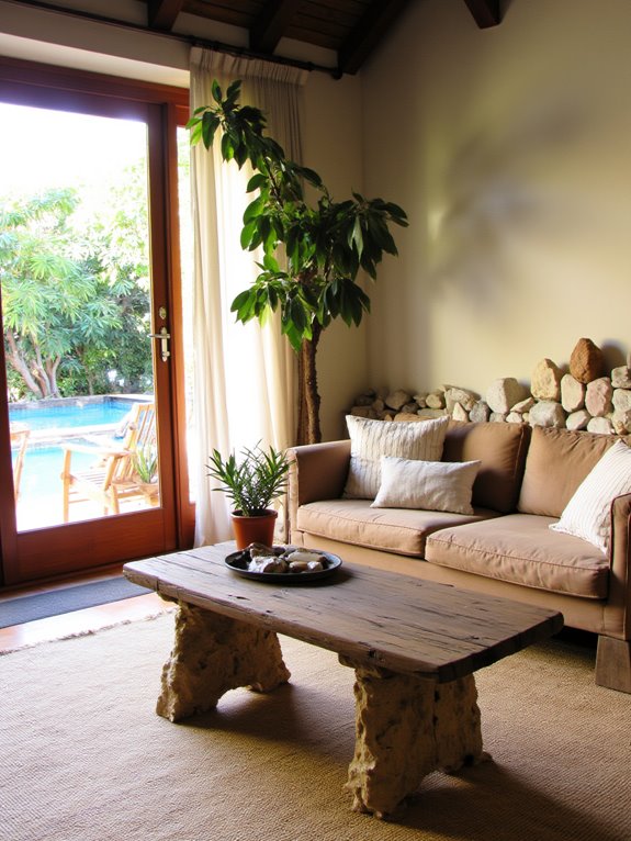 nature inspired serene interiors