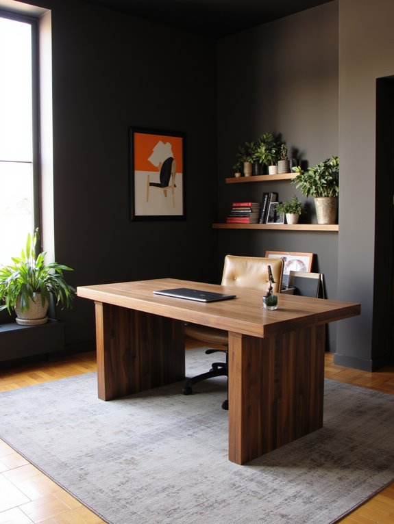 neutral base with accents