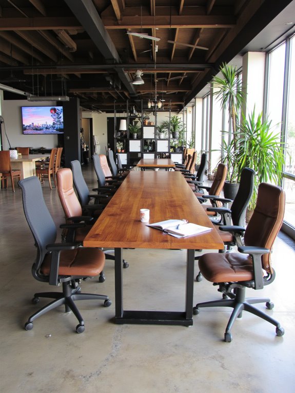 open layouts foster collaboration