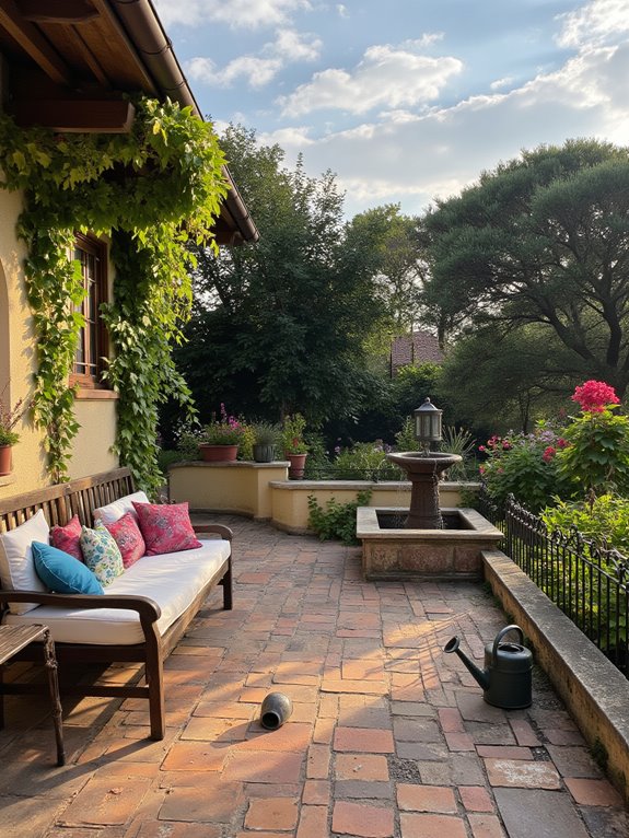 outdoor sanctuary with gardens