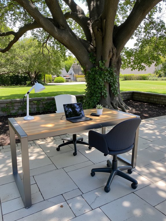 outdoor workspaces boost productivity