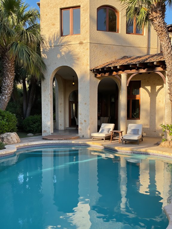 private luxury pool retreats