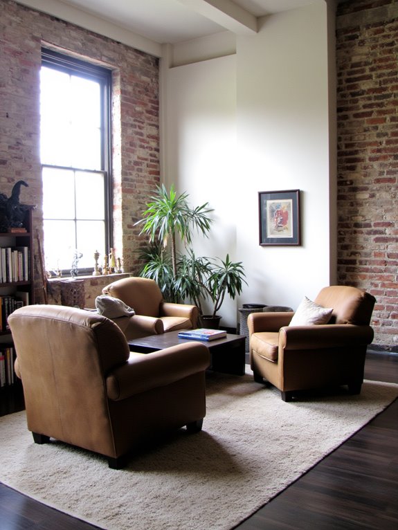 private relaxation lounge area