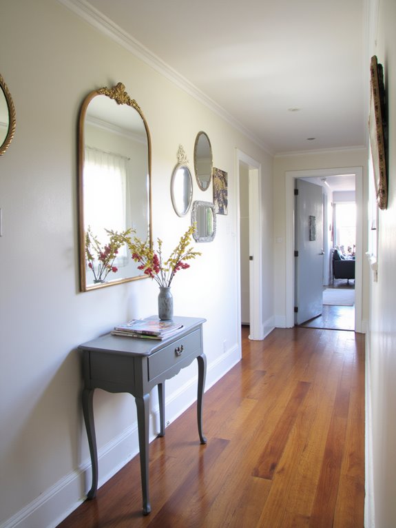 reflective mirrors expand spaces