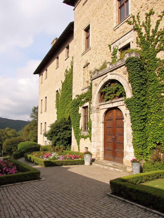 restored european castle elegance