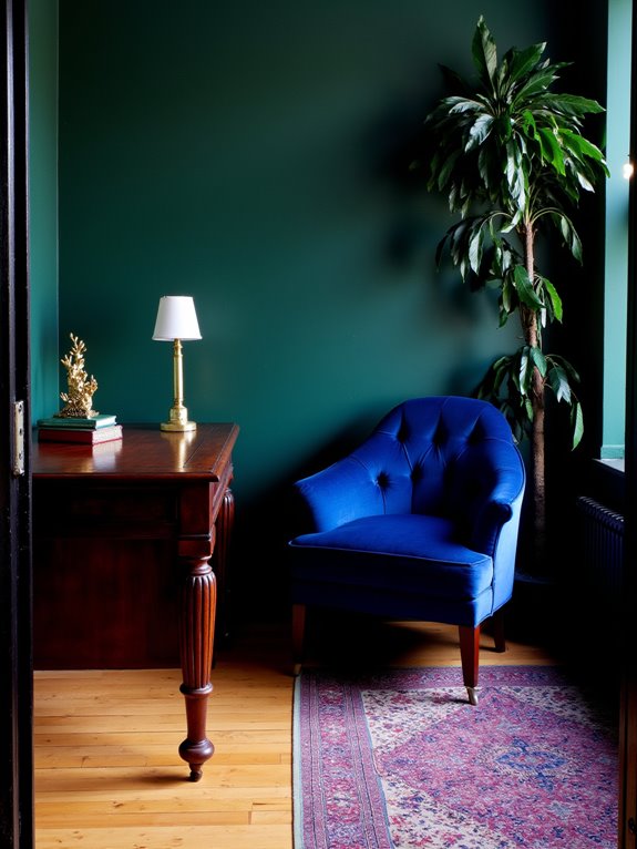 rich jewel tones elevate