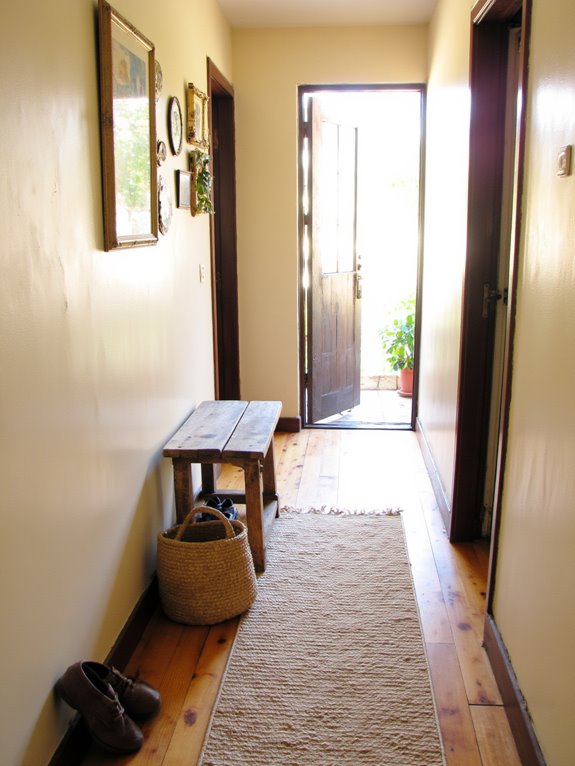 rugs enhance hallway aesthetics