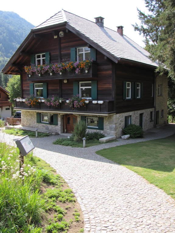 rustic elegance in mountains