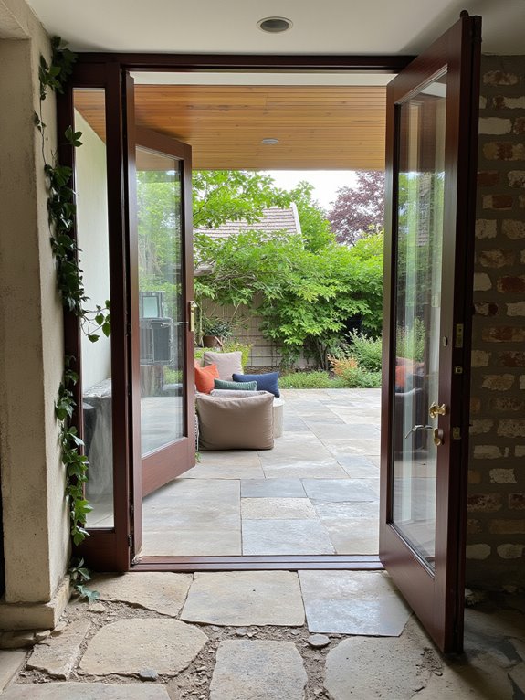 seamless indoor outdoor connection
