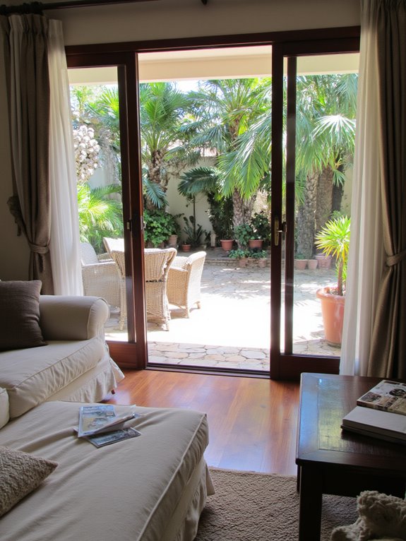 seamless indoor outdoor connection