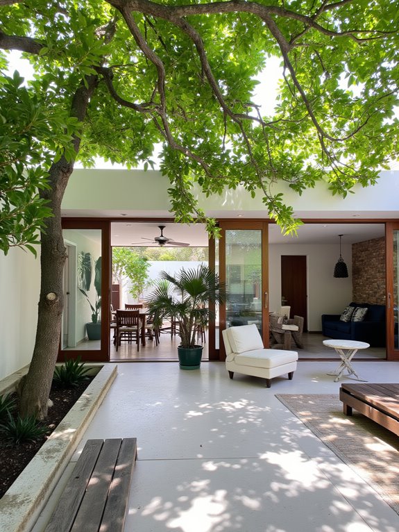 seamless indoor outdoor living