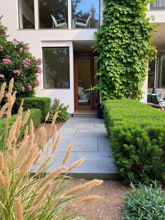 seamless landscape garden integration