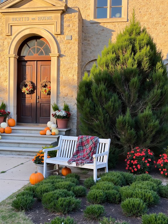 seasonal decor for villa