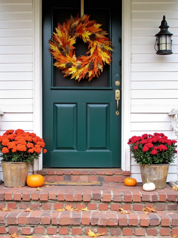seasonal entryway decor changes