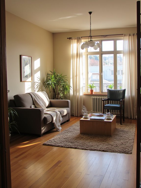 simple fixtures warm ambiance