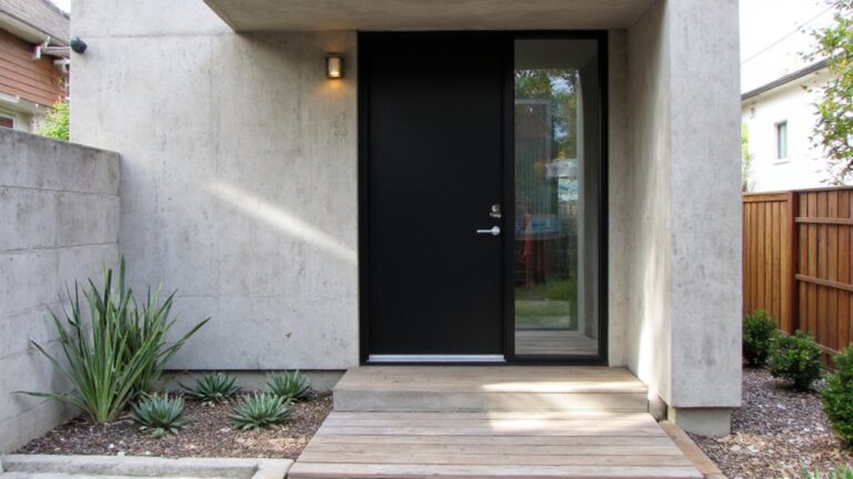 sleek designer entrance ideas