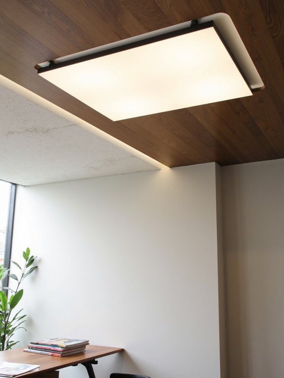 sleek energy efficient ceiling elegance