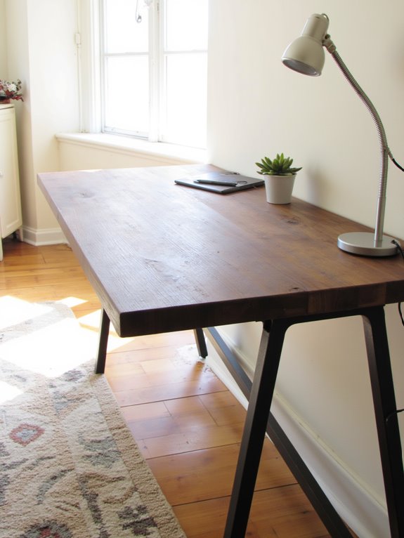 sleek workstations maximize small spaces