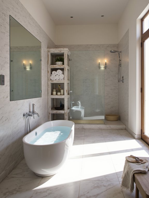 smart bathroom technology benefits