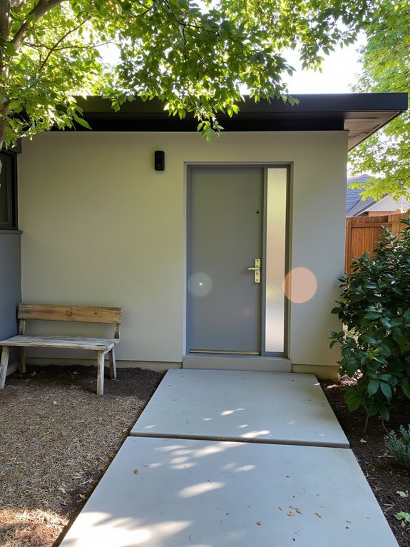 smart home entrance features