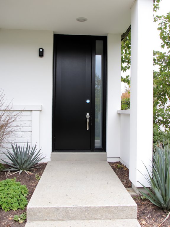 smart secure entrance design