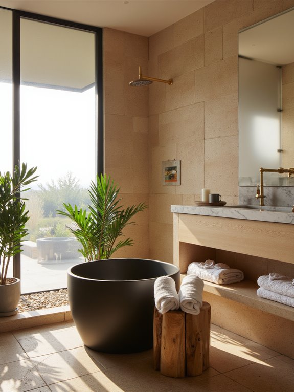spa like bathroom retreat elements