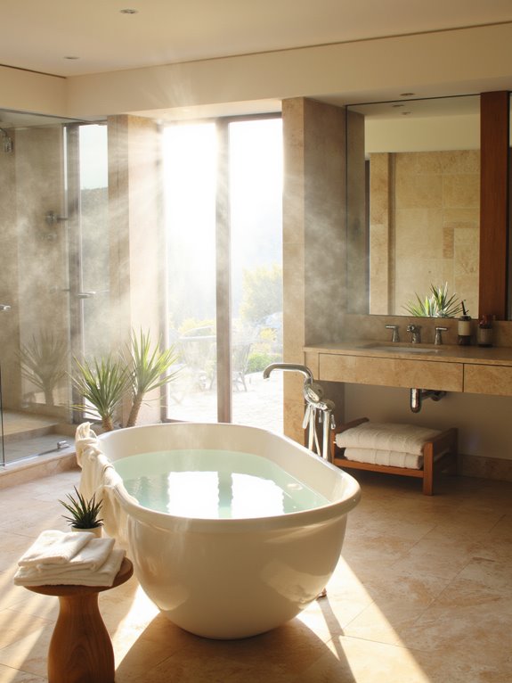 spa like bathroom retreat