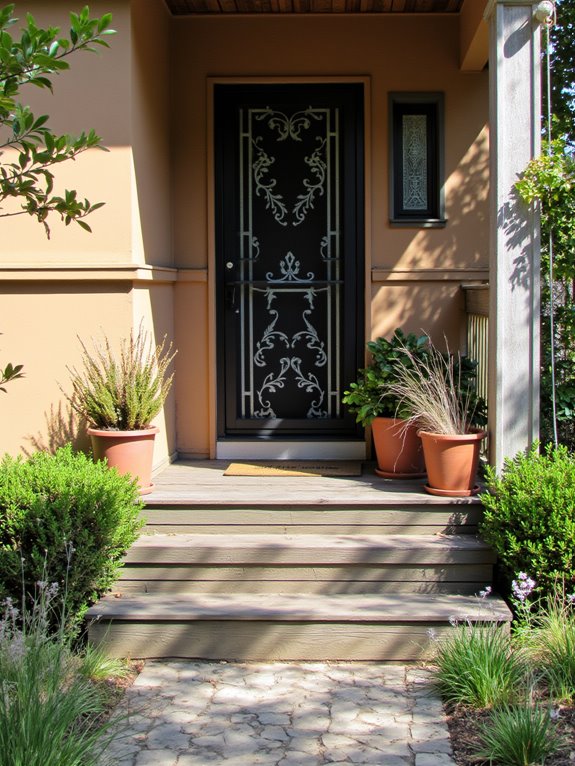 stylish bug repelling screen doors