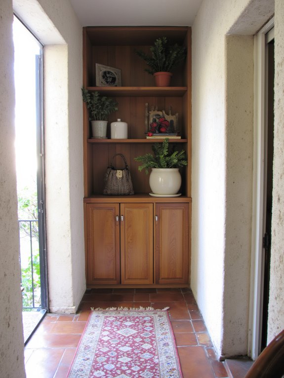 stylish built in storage solutions