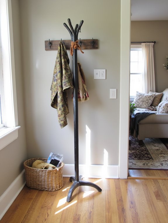 stylish coat rack upgrade