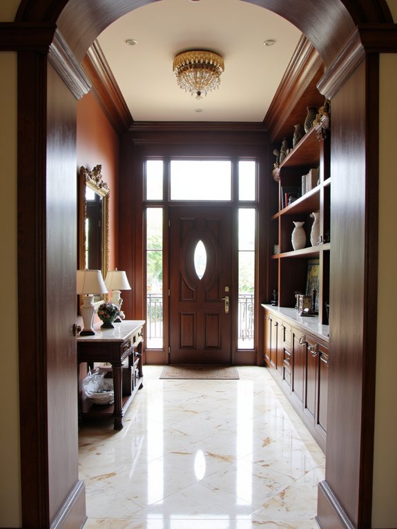stylish custom built ins storage