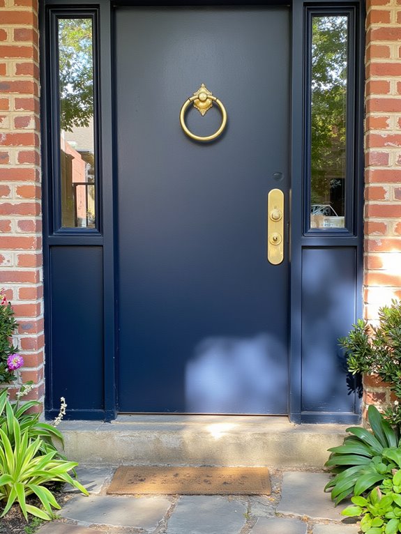 stylish door hardware transformation