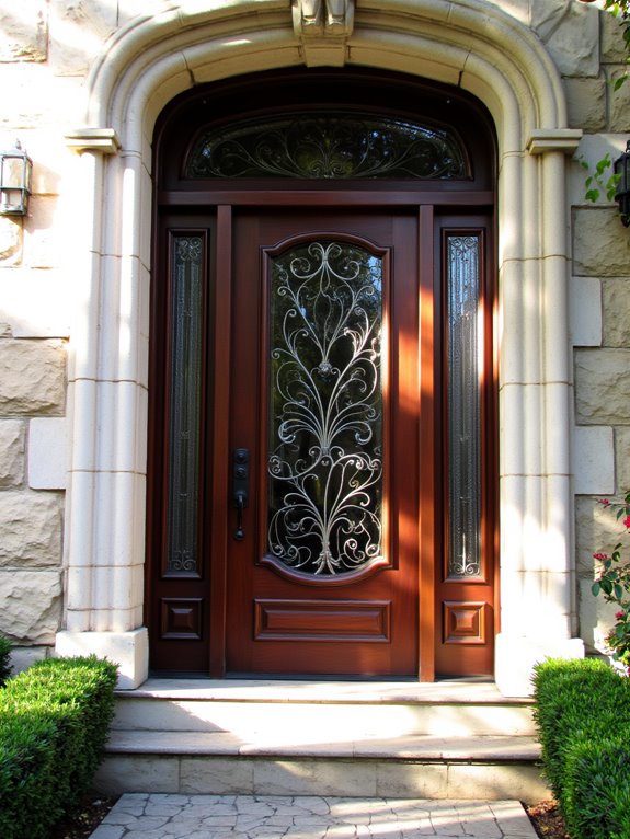 stylish entry door appeal