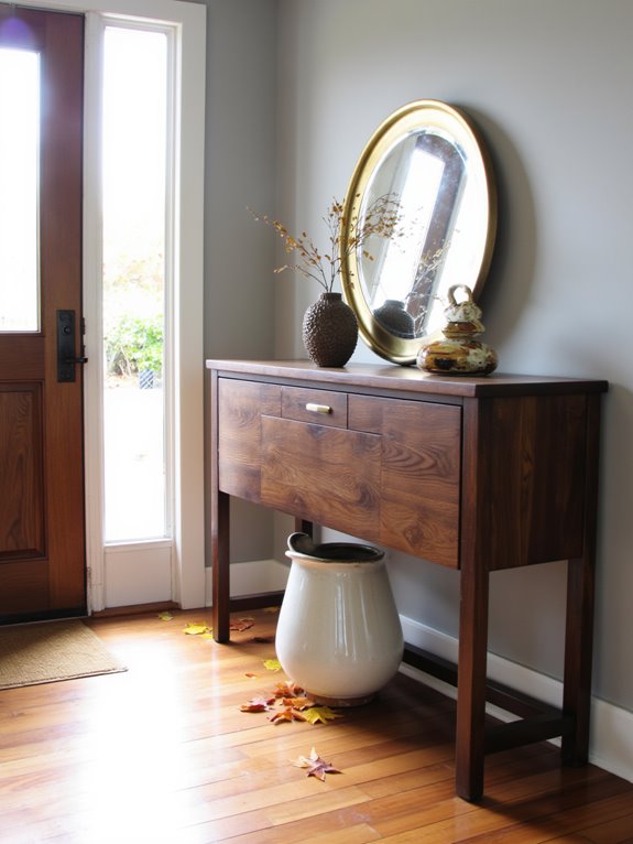 stylish functional console tables