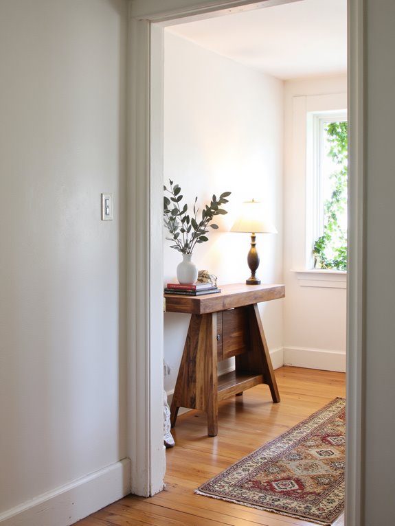stylish functional hallway enhancement