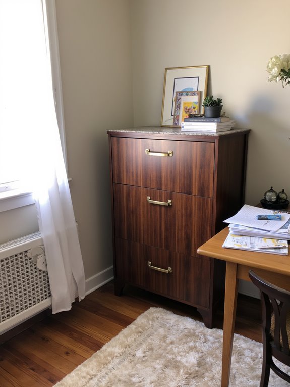 stylish organized workspace furniture