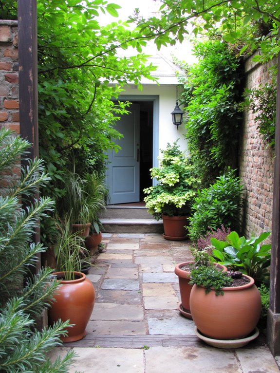 stylish potted plant arrangements