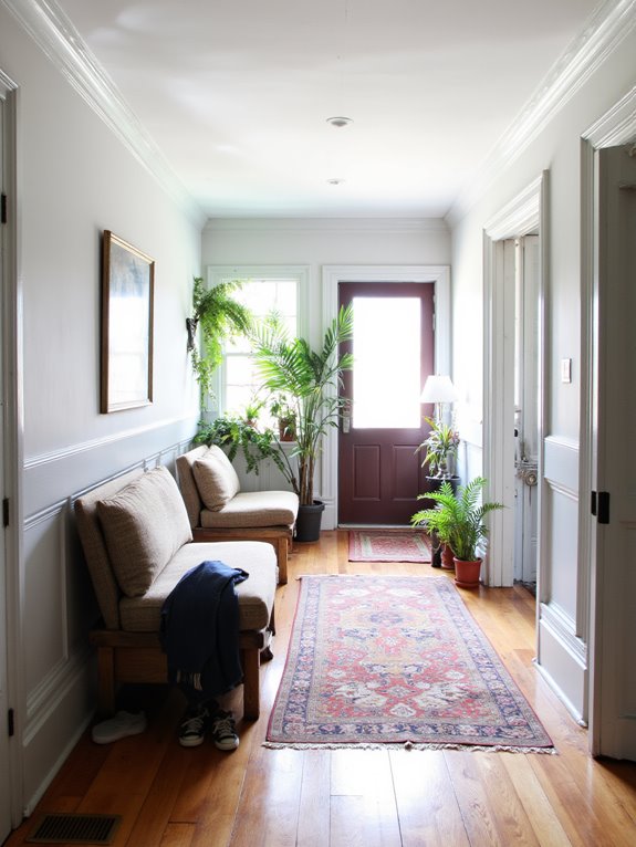 stylish storage bench seating
