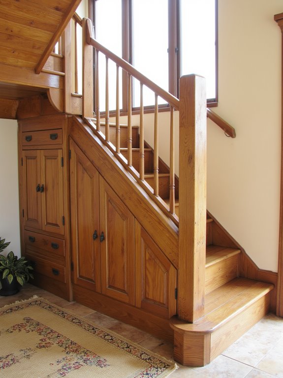 stylish storage staircase designs