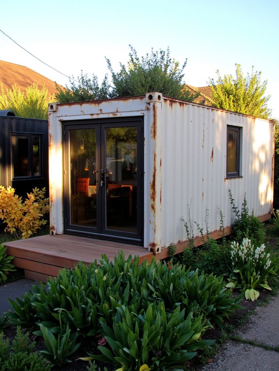 stylish sustainable container homes
