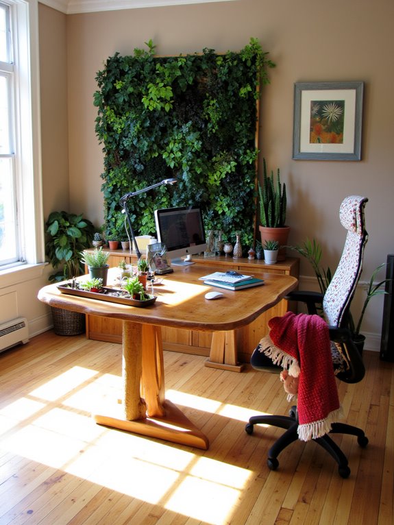 sustainable eco friendly workspace design