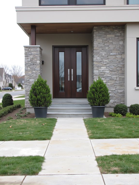 symmetrical entrance design tips