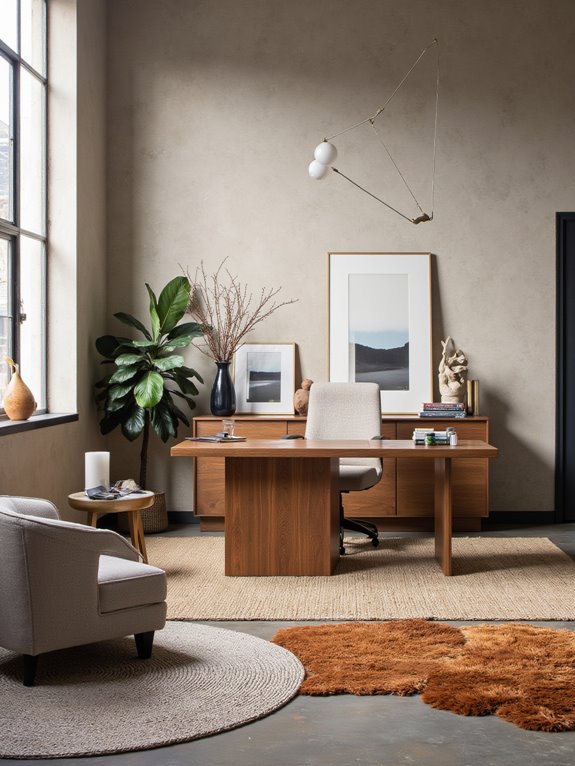 textures enhance office design