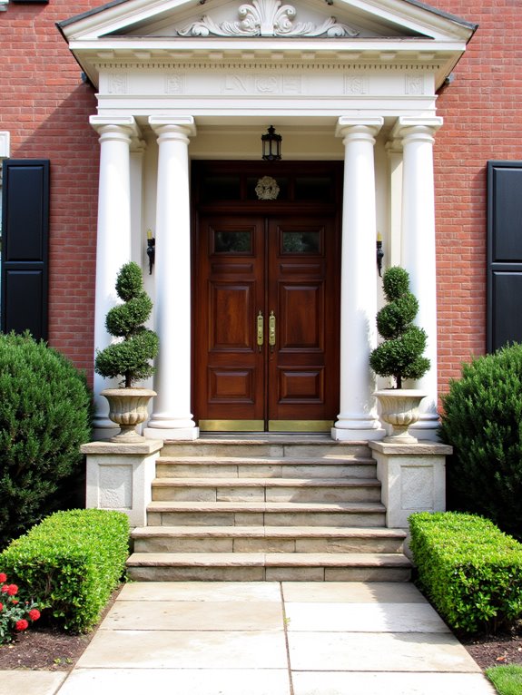 timeless luxury entrance design