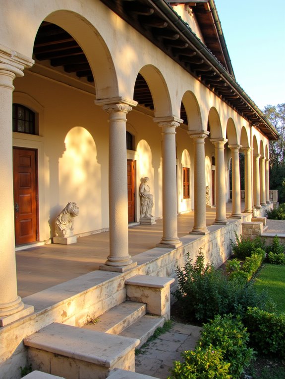 timeless roman architectural tribute