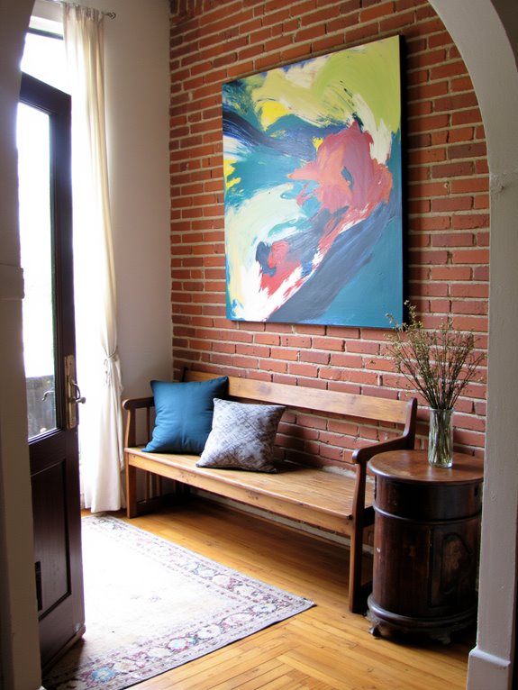 transform entrance with art