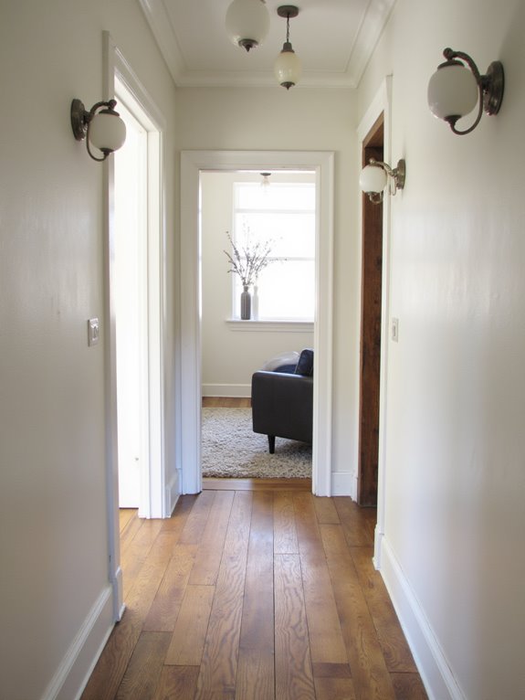 transform hallway with lighting